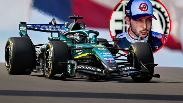 Ocon with Aston Martin — Foto: © IMAGO x GPFANS