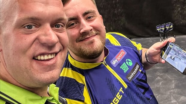 Van Gerwen, Littler, socials