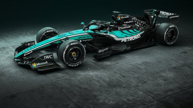 Special Mercedes livery for home race Petronas in Malaysia — Foto: © Mercedes-AMG Petronas F1 Team