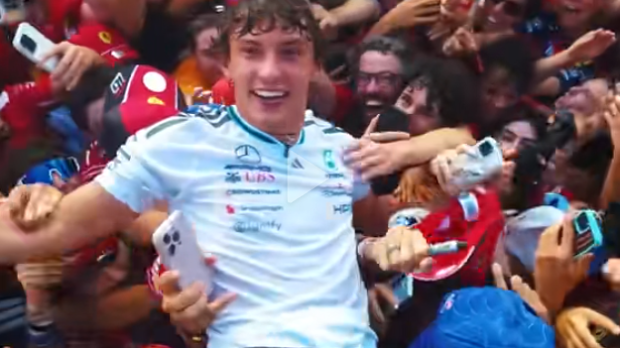 antonelli, mercedes, tiktok — Foto: © Mercedes F1 op TikTok.