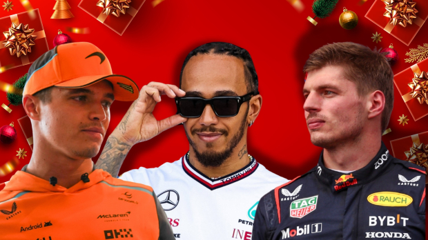 lando norris, lewis hamilton, max verstappen, christmas, socials