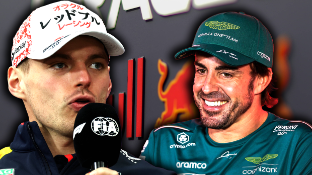 Verstappen, Alonso, social