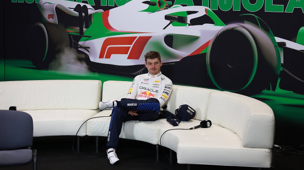 Max Verstappen in Imola