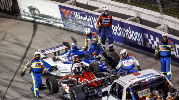 Crash Veekay in Indycar