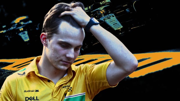 Upset Oscar Piastri