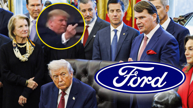 Ford, Farley, Trump, socials