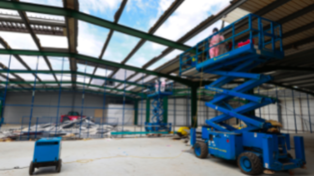 Building work in progress at Red Bull Powertrains