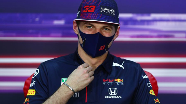 Max Verstappen during press conference