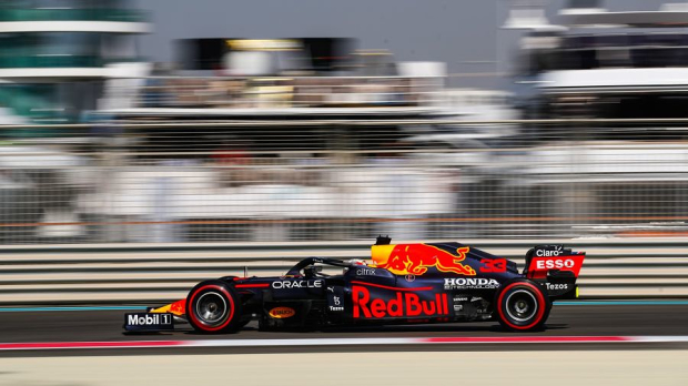 Verstappen in Abu Dhabi 
