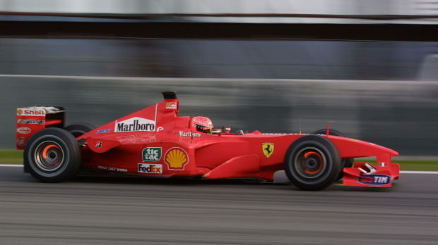 Schumacher in 2000