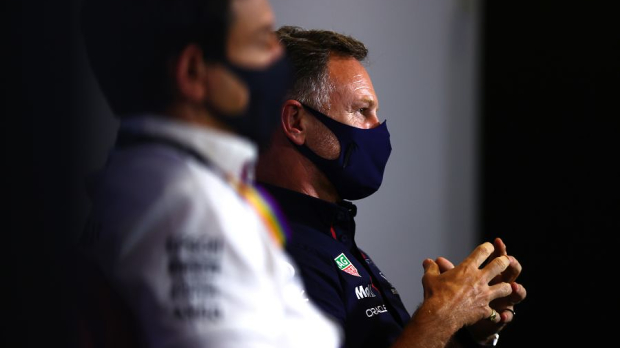 Horner and Wolff at Silverstone 