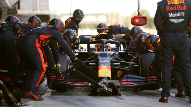 Red Bull pitstop — Foto: © LAT Images