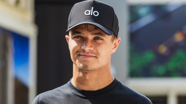 Lando Norris in Baku