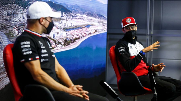 Giovinazzi, Bottas