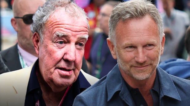 Jeremy Clarkson and Christian Horner — Photo: © IMAGO