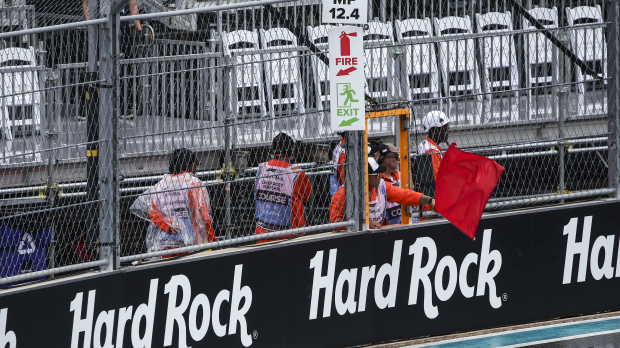 Red Flag at the Miami Grand Prix