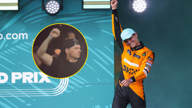 Miami, Norris, Verstappen, social