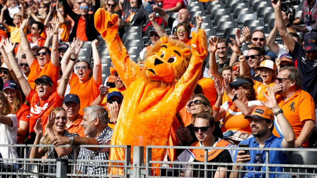 Dutch fans at Circuit Zandvoort