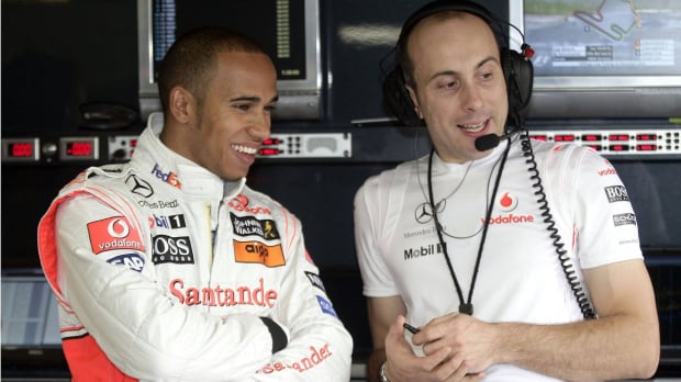 Phil Prew was Lewis Hamilton's race engineer at McLaren from 2007 to 2009