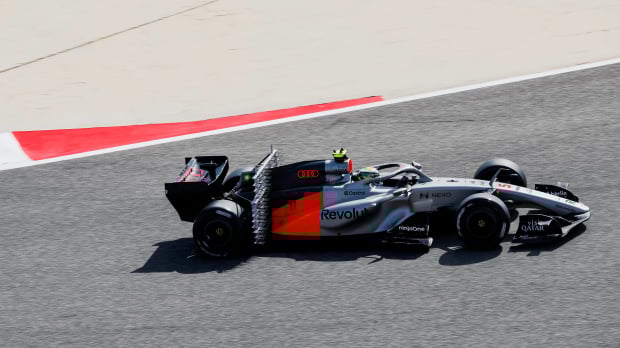 Bortoleto en Audi met flink aangepaste wagen