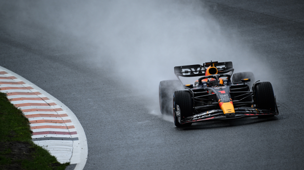 Verstappen tijdens Vrije Training 3