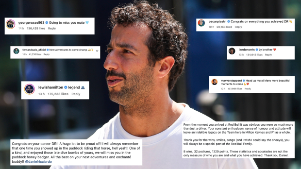 Daniel Ricciardo.
