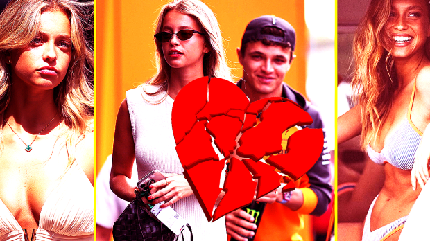 Magui Corceiro and Lando Norris