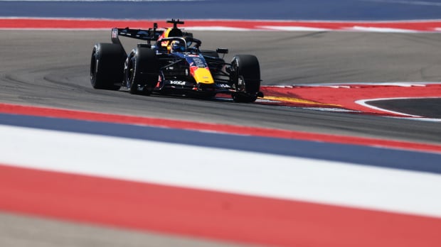 Verstappen during practice in Austin — Foto: © IMAGO