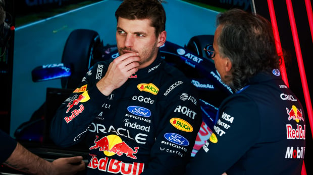 Max Verstappen, Laurent Mekies, generic, Red Bull, 2026 — Foto: © IMAGO