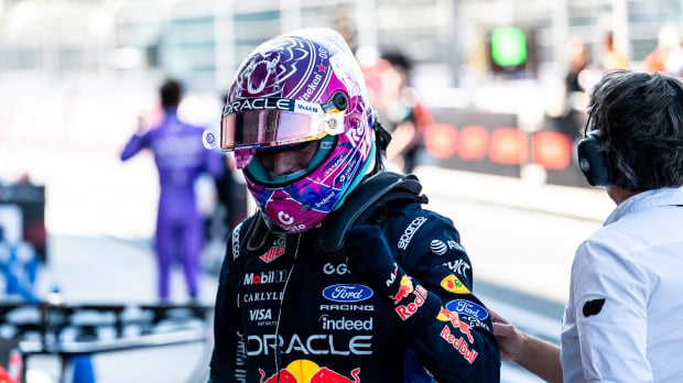 Verstappen after P2 in Miami qualifying — Foto: © IMAGO