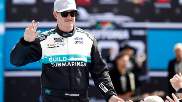 NASCAR Cup Series driver Ryan Preece at the 2025 Daytona 500