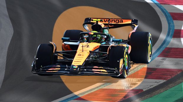 Meatball flag for Lando Norris in China
