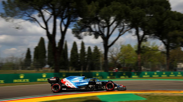 Alonso, Alpine, Imola