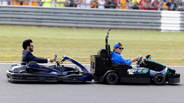 The FIA president also took part