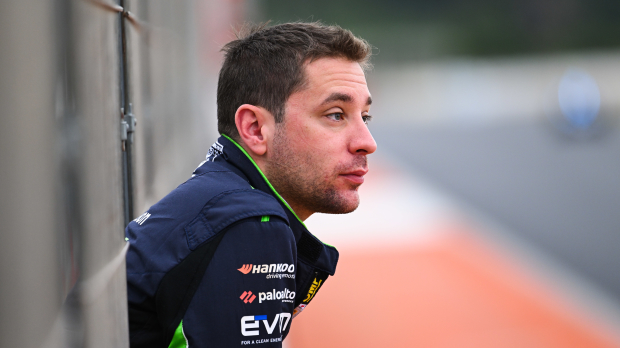 Frijns tijdens Formule E-wintertest in Valencia
