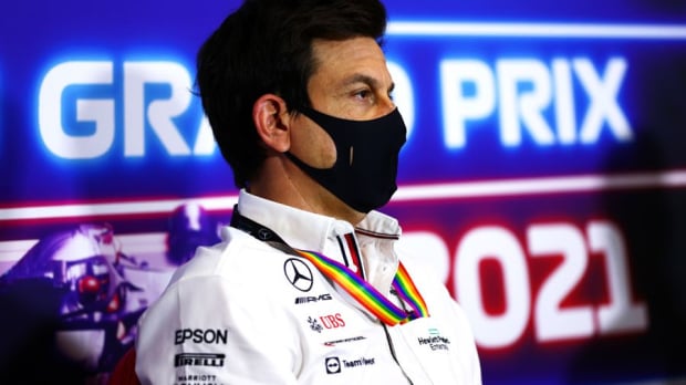 Toto Wolff during press conference