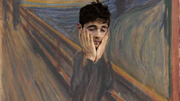 Charles Leclerc The Scream