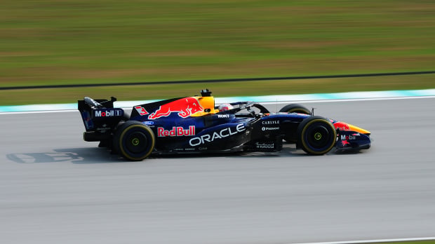 Verstappen during FP2 at Sepang — Foto: © Red Bull Content Pool