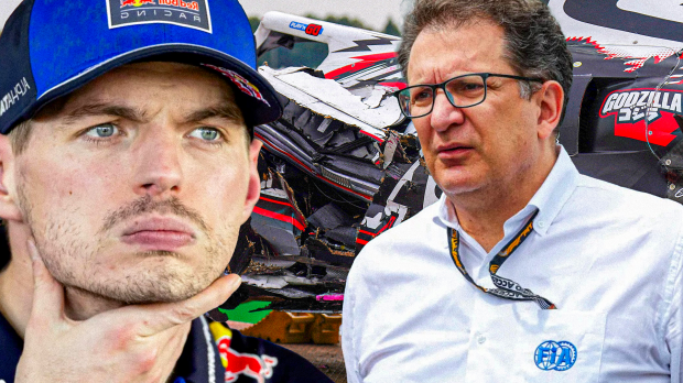 Verstappen, FIA, bearman, Tombazis, socials — Foto: © IMAGO x GPFANS