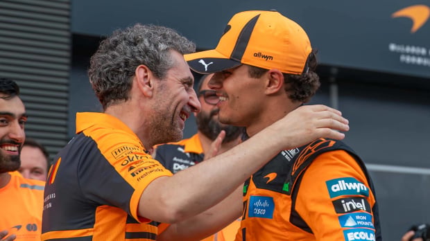 Stella and Norris at McLaren — Foto: © IMAGO