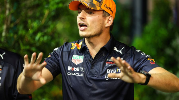 Max Verstappen at the Singapore Grand Prix