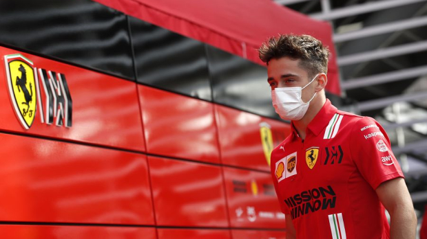Leclerc in Mexico 