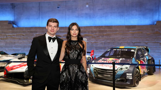 GALLERY: Max Verstappen receives F1 trophy as Lewis Hamilton skips awards 