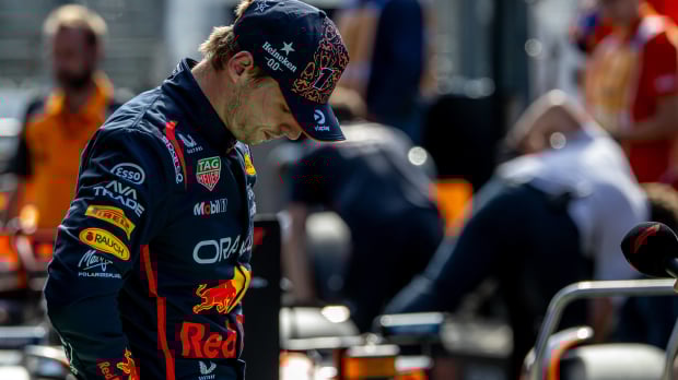 Max Verstappen at Zandvoort