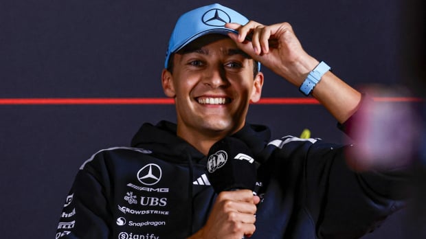 George Russell, Mercedes, Netherlands, 2026 — Foto: © IMAGO