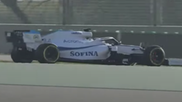 Russell at the Brazilian Virtual Grand Prix