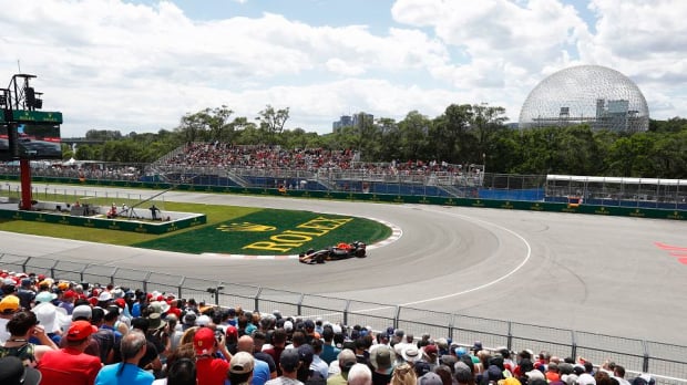 Verstappen in Canada