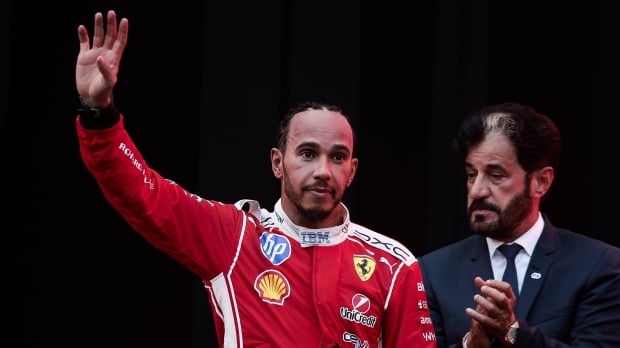 Lewis Hamilton produced a strong drive to come back and earn P3