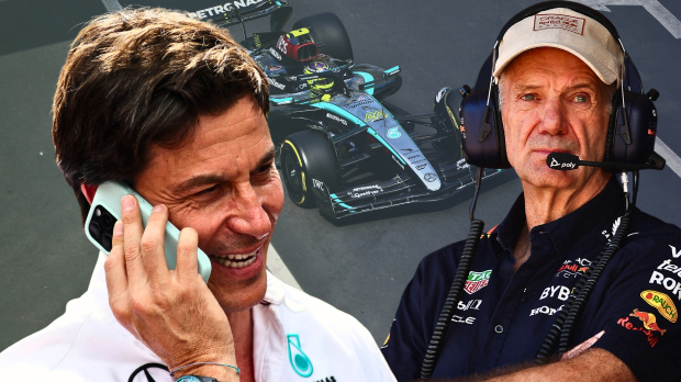 Adrian Newey and Toto Wolff