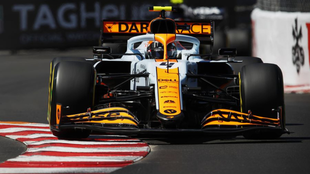 Norris, McLaren, Monaco
